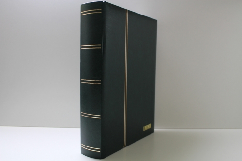 Lindner, Einsteckbuch Elegant 60 weiße Seiten, grün