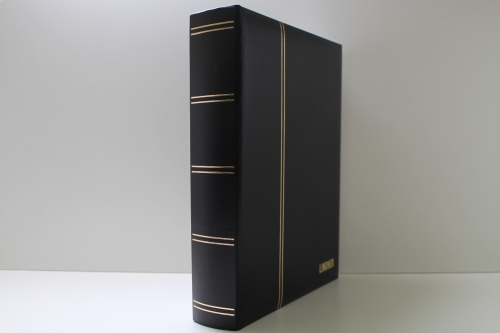Lindner, Einsteckbuch Elegant 60 weiße Seiten, schwarz