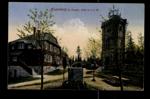 Auersberg/Erzgeb., Auerbergshaus und Turm