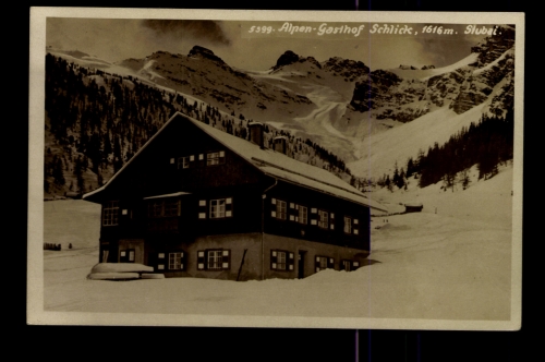 Fulmes, Alpen-Gasthof Schlick, Stubai