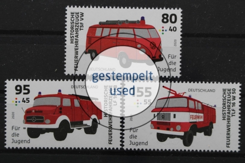 Deutschland (BRD), MiNr. 3557-3559, gestempelt