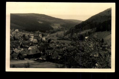 Manebach OT von Ilmenau, Blick auf den Ort