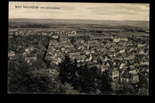 Bad Nauheim, Blick vom Johannisberg