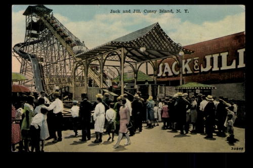 USA Jack und Jill, Coney Island, New York, Freizeitpark