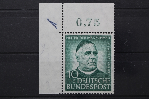 Deutschland (BRD), MiNr. 174, Ecke links oben, postfrisch