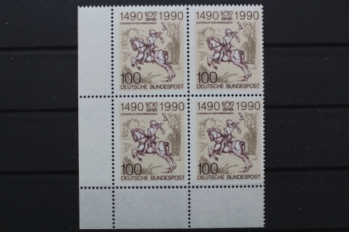 Deutschland, MiNr. 1445, Viererblock, Ecke li. unten, postfrisch
