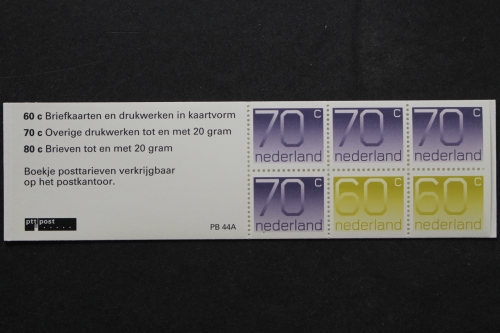 Niederlande, MiNr. MH 45, postfrisch