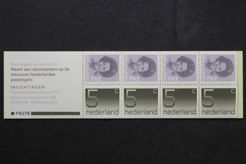 Niederlande, MiNr. MH 28, postfrisch