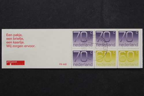 Niederlande, MiNr. Mh 45, gestempelt