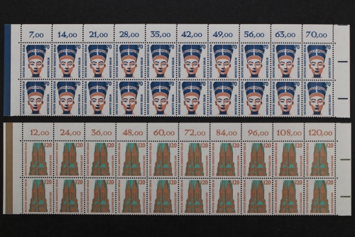Berlin, MiNr. 814-815, 20er Bogenteil mit Rand, postfrisch