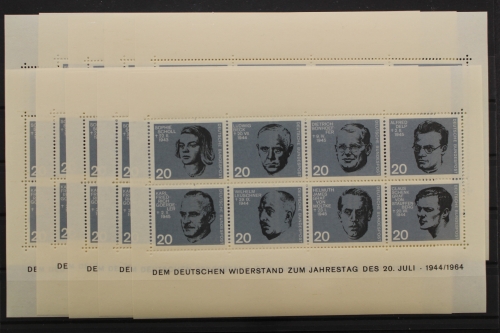 Deutschland (BRD), MiNr. Block 3, 10 Blöcke, postfrisch