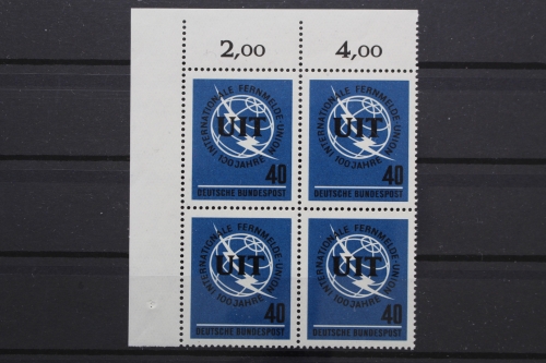 Deutschland, MiNr. 476, 4er Block, Ecke links oben, postfrisch
