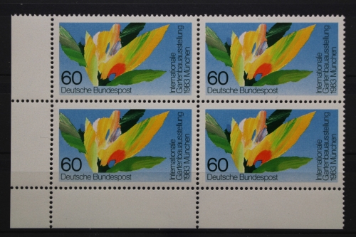 Deutschland, MiNr. 1174, Viererblock, Ecke li. unten, postfrisch