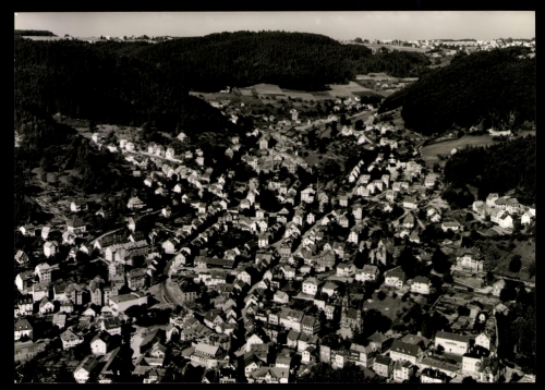Schramberg/Schwarzwald, Blick vom Schloßberg