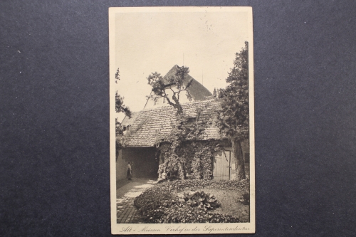 Alt - Meissen, Vorhof in der Superintendentur
