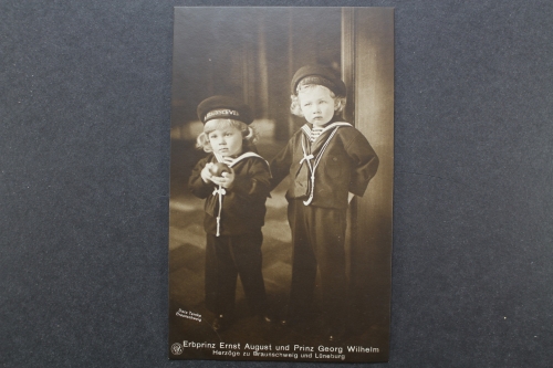 Erbprinz Ernst August und Prinz Georg Wilhelm