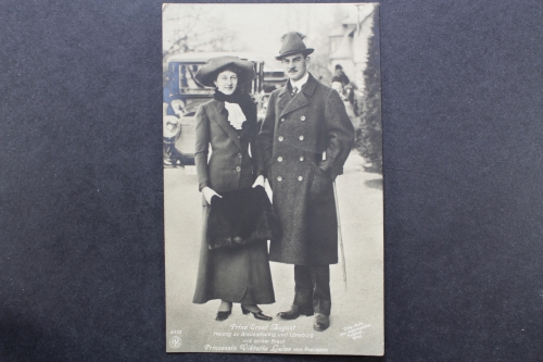 Prinz Ernst August Herzog zu Braunschweig mit seiner Braut