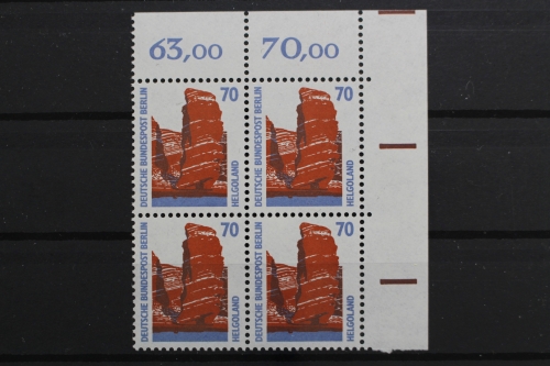 Berlin, MiNr. 874, Viererblock, Ecke re. oben, postfrisch