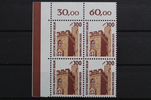 Berlin, MiNr. 799 A, Viererblock, Ecke links oben, postfrisch