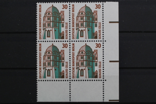 Berlin, MiNr. 793 A, Viererblock, Ecke rechts unten, postfrisch