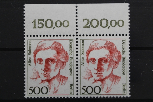 Berlin, MiNr. 830, waagerechtes Paar, Oberrand, postfrisch