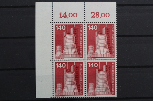 Berlin, MiNr. 504, Viererblock, Ecke links oben, postfrisch