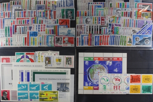 DDR, MiNr. 746-Block 22- Jahrgänge 1960-1964, Kollektion, postfrisch