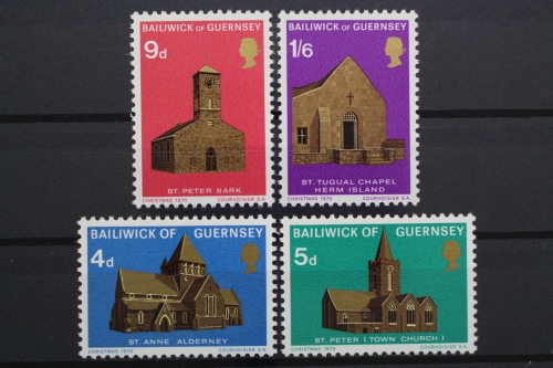 Guernsey, MiNr. 35-38, postfrisch