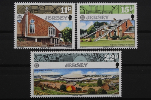 Jersey, MiNr. 405-407, postfrisch
