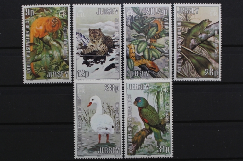 Jersey, Tiere, MiNr. 314-319, postfrisch