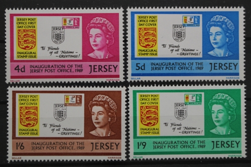 Jersey, MiNr. 22-25, postfrisch