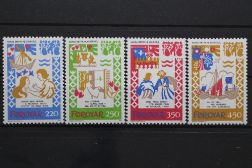 Färöer, MiNr. 75-78, postfrisch