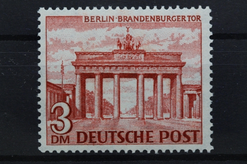 Berlin, MiNr. 59, Druckzufälligkeit...., postfrisch