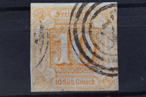 Thurn & Taxis, MiNr. 19, gestempelt