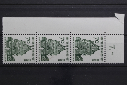 Berlin, MiNr. 248, Eckrand li. oben, Bogenumschlag, postfrisch