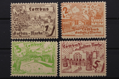 Cottbus, MiNr. 21-24 w, postfrisch