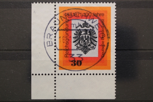 Deutschland (BRD), MiNr. 658, Ecke links unten, zentrischer Stempel