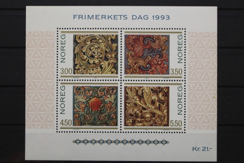 Norwegen, MiNr. Block 20, postfrisch