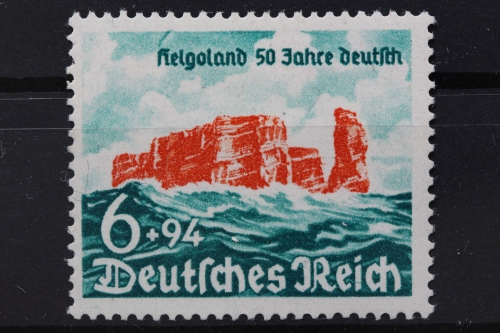 Deutsches Reich, MiNr. 750 PLF IV, Falz