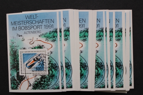 Deutschland (BRD), MiNr. Block 23, 100 Blöcke, ESST Bonn, gestempelt