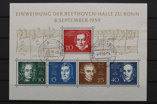 Deutschland (BRD), MiNr. Block 2, Berlin-Neukölln, EST