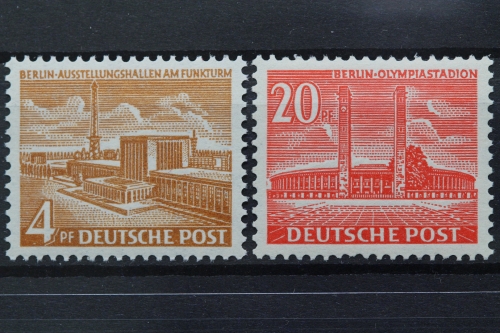 Berlin, Michel Nr. 112-113, gestempelt