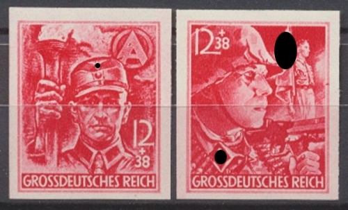 Deutsches Reich, MiNr. 909-910 U, postfrisch