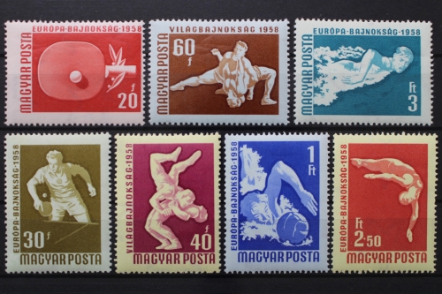 Ungarn, MiNr. 1542-1548 A, postfrisch
