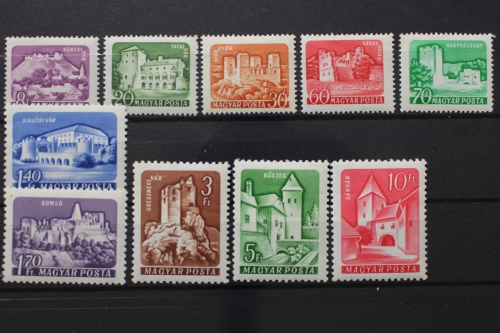 Ungarn, MiNr. 1650-1659 A, postfrisch