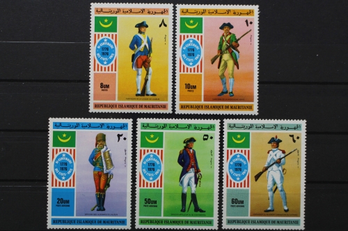 Mauretanien, MiNr. 528-532, Uniformen, postfrisch