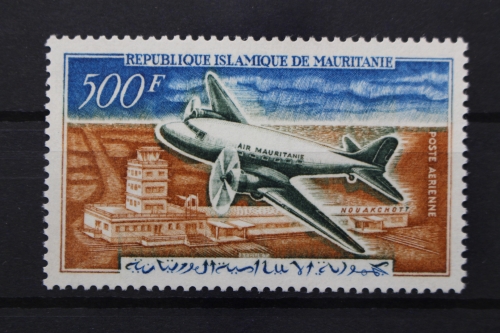 Mauretanien, MiNr. 201, Flugzeug, postfrisch