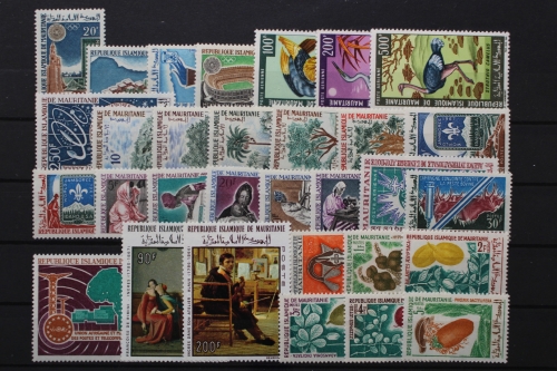 Mauretanien, MiNr. 300-330, Jahrgang 1967, postfrisch