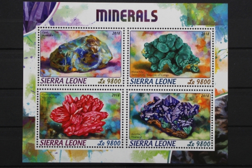 Sierra Leone, MiNr. 9634-9637, Kleinbogen, postfrisch