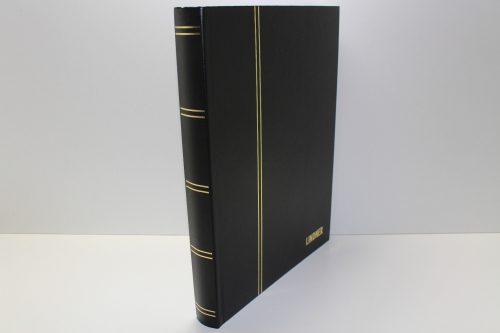 Lindner, Einsteckbuch Standard, 32 schwarze Seiten, schwarz